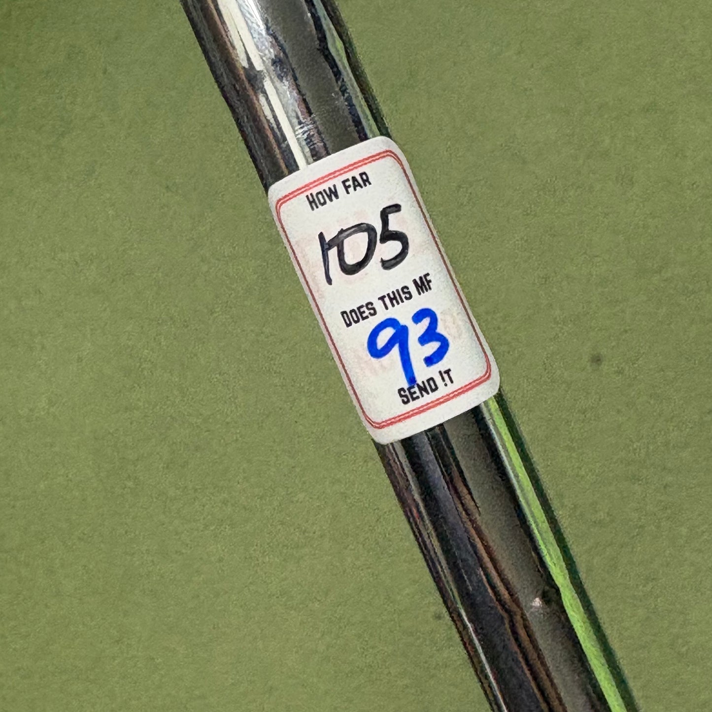 Golf Shaft Labels - Various - 10 Shaft Labels + 5 FREE