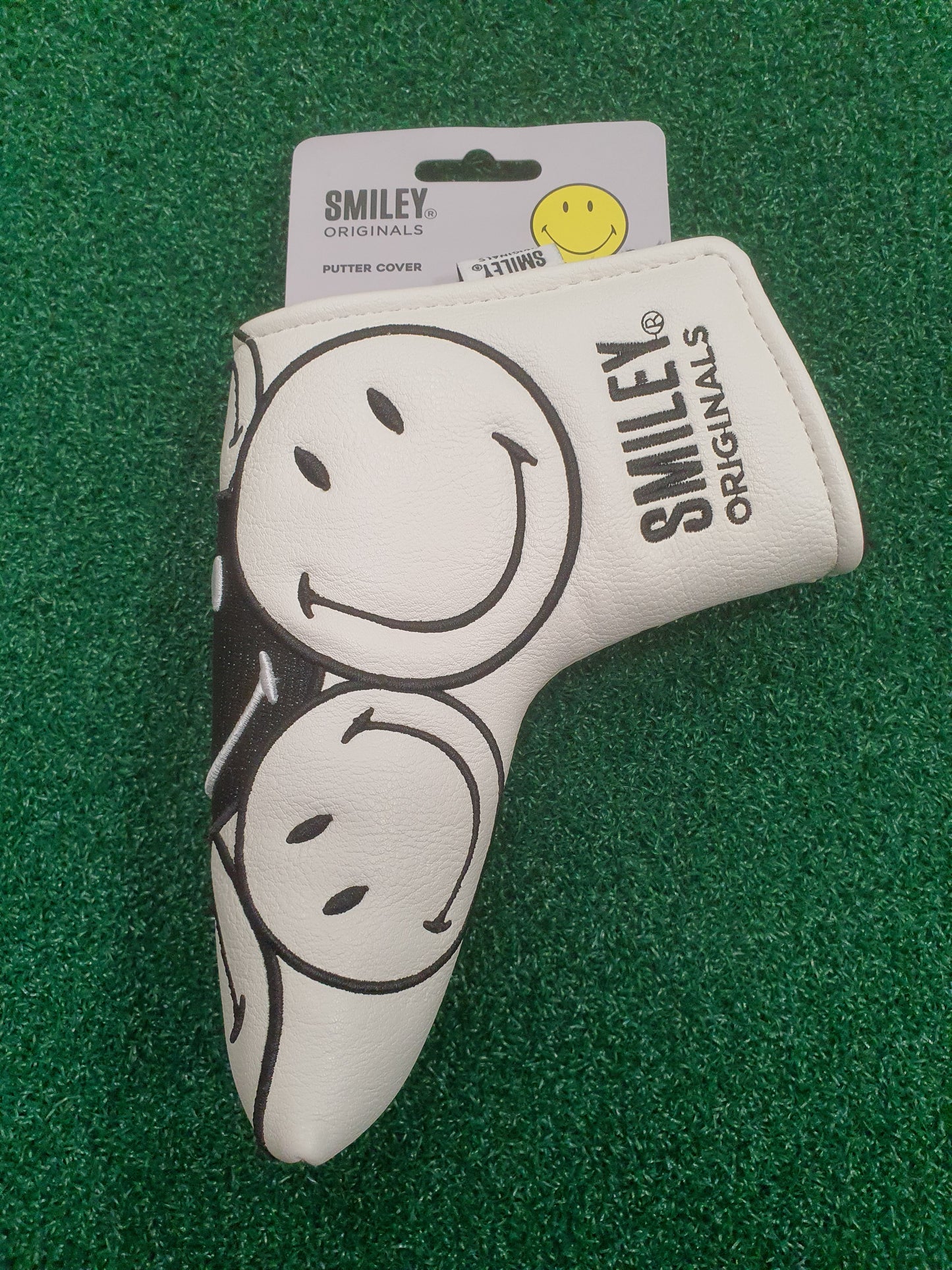 Smiley Originals Golf Blade Putter Headcover