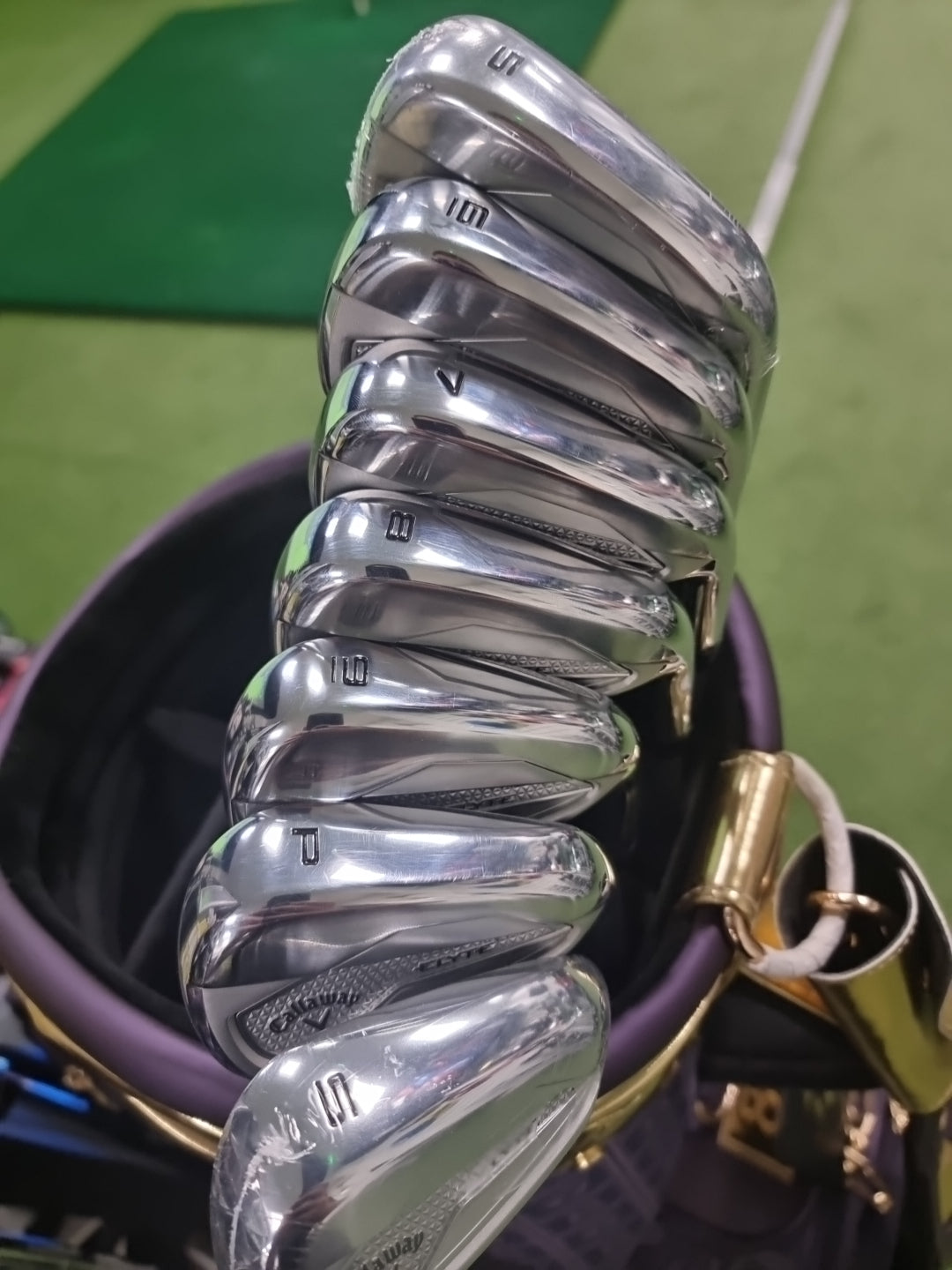 Callaway Elyte Irons 5-PW+SW Stiff Graphite *Used*