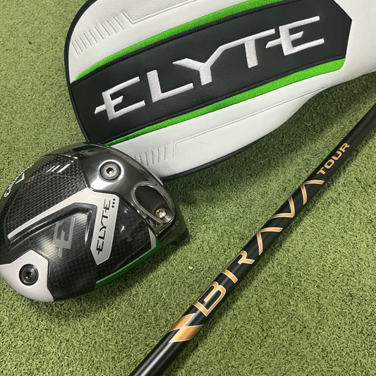Callaway Elyte TD Driver 9° X Flex BGT Brava Tour Shaft F5 Used