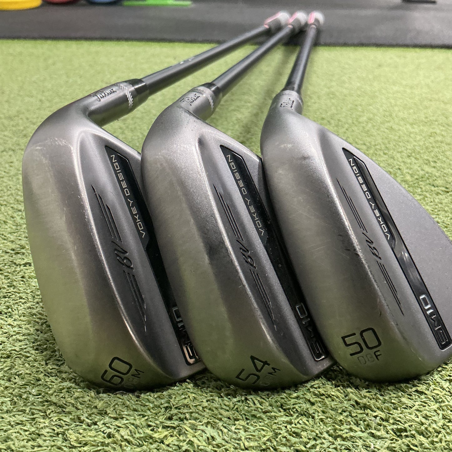 Titleist Vokey SM10 Wedges - Axiom 95R - 50°, 54°, 60°