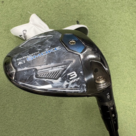 Callaway Ai Smoke MAX - 3 Wood - X Flex - Tensei 1K Black