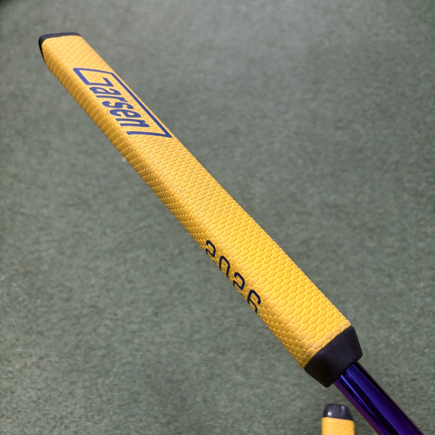 Garsen Putter Grip - Quad Tour - “The Scoreboard” Yellow & Blue