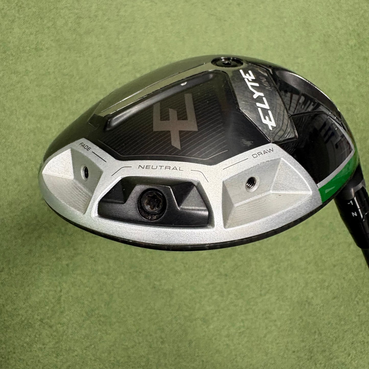 Callaway Elyte MINI Driver 13.5° Stiff Flex Denali 6.0 60g Used