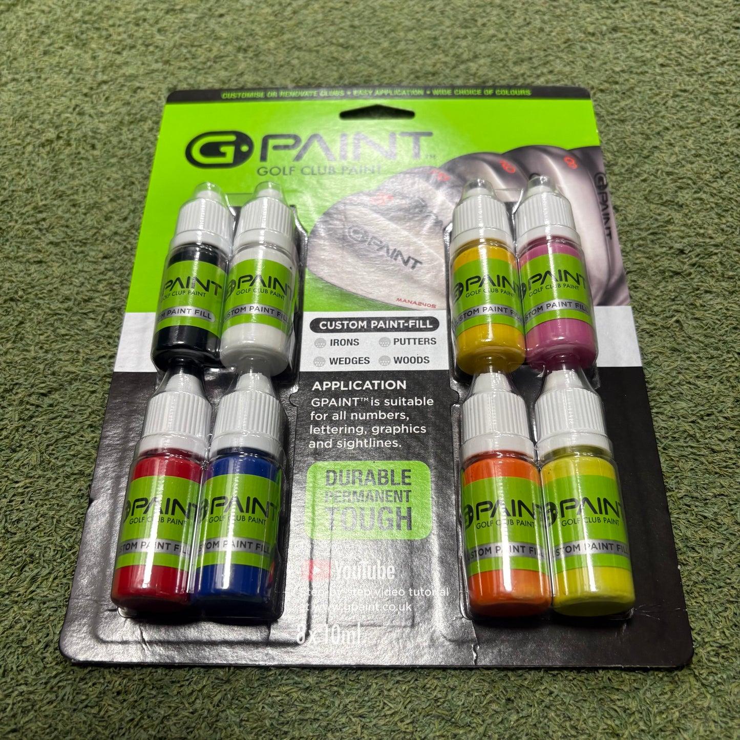 G Paint - Custom Golf Club Paint - 8 Pack