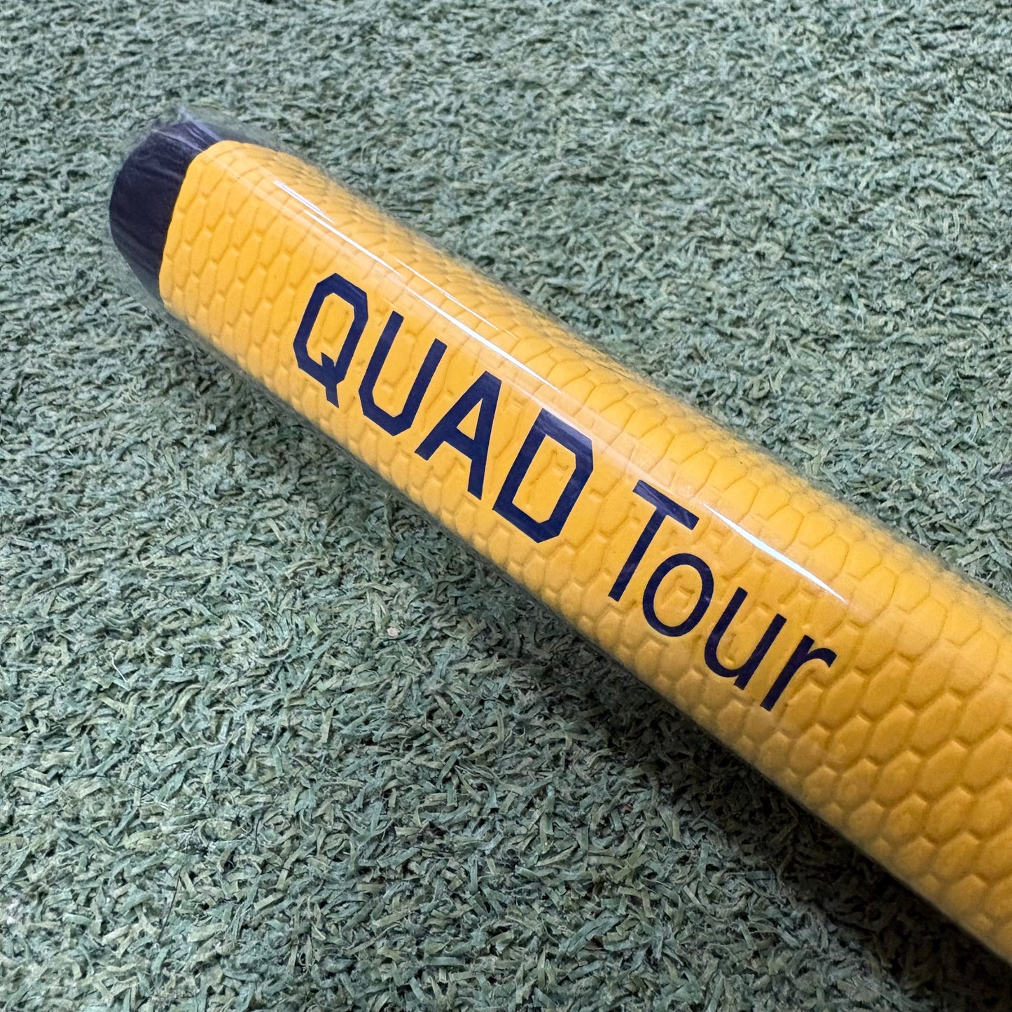 Garsen Putter Grip - Quad Tour - “The Scoreboard” Yellow & Blue