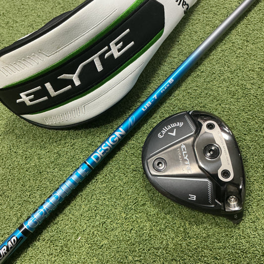 Callaway Elyte Titanium 3 Wood - Stiff - Tour AD UB7