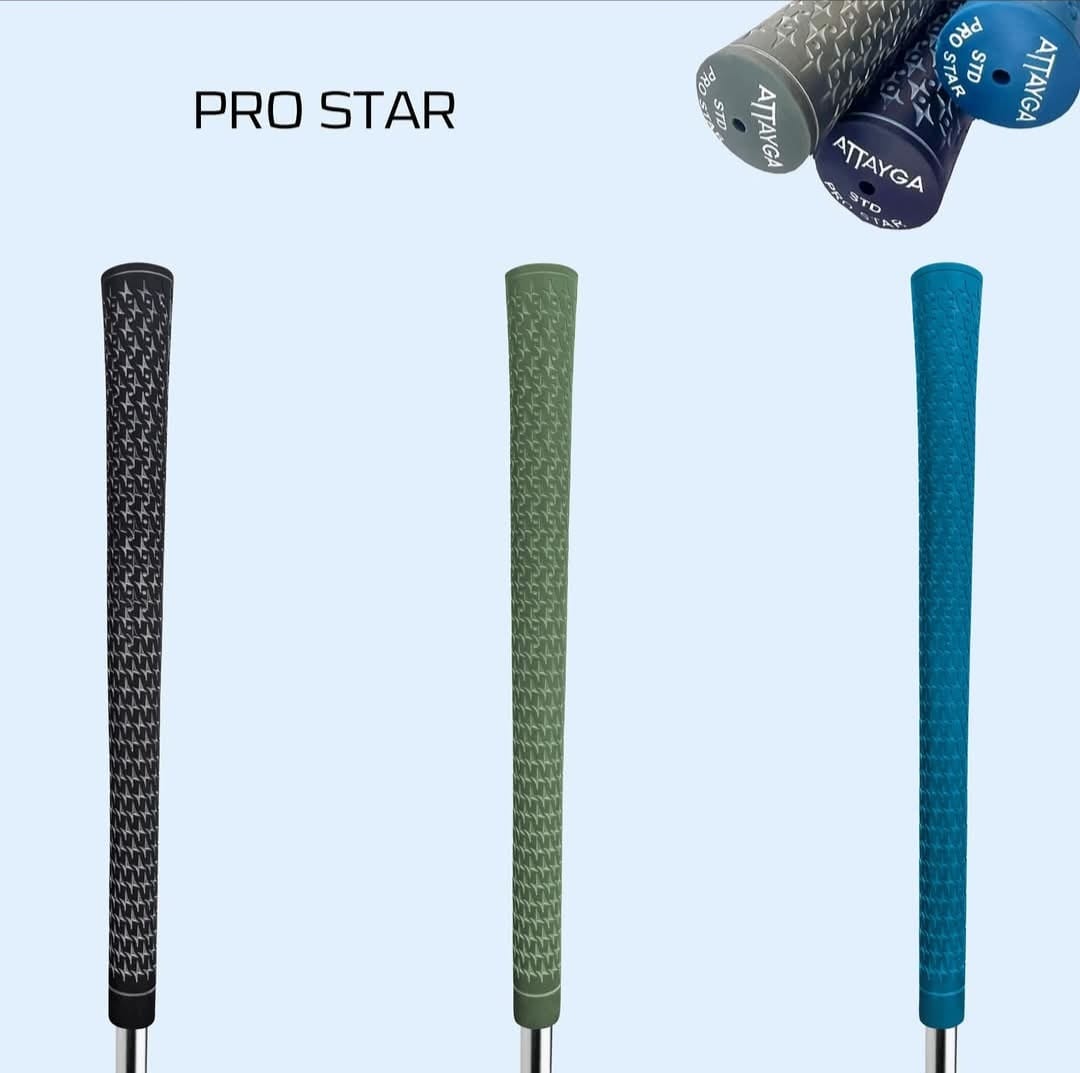 Attayga Pro Star Golf Grip x 10 Grips - Standard Size