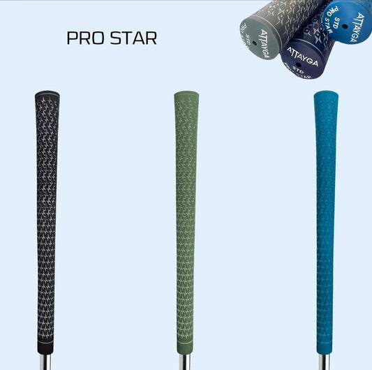 Attayga Pro Star Golf Grip x 10 Grips - Standard Size