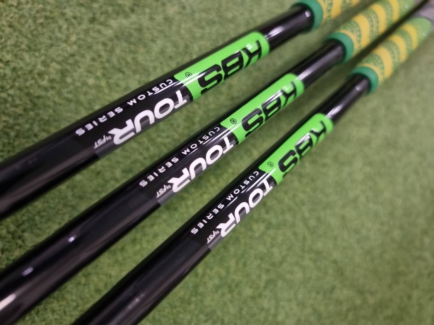 PXG 0311 3x Forged Black Wedges 52⁰ 56⁰ 60⁰ + KBS Custom Series Green Label