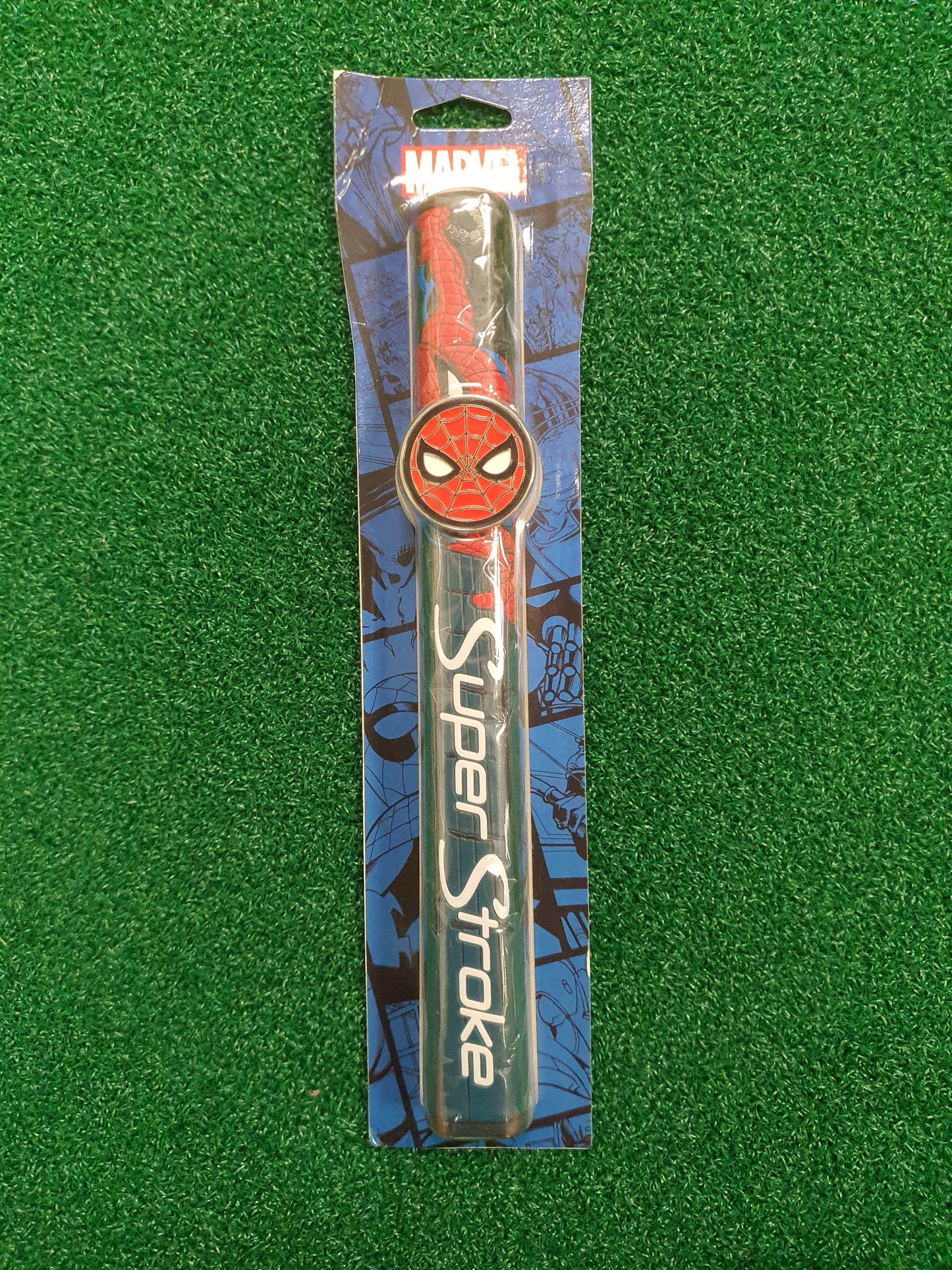 Super Stroke 2.0 Putter Grip + Ball Marker MARVEL SPECIAL EDITION