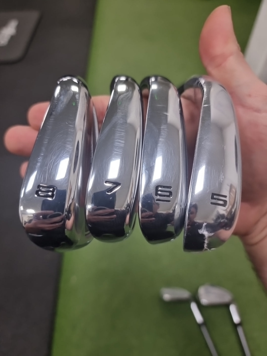 Callaway Elyte Irons 5-PW+SW Stiff Graphite *Used*