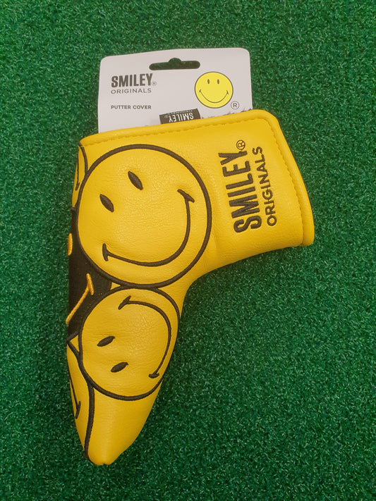 Smiley Originals Golf Blade Putter Headcover