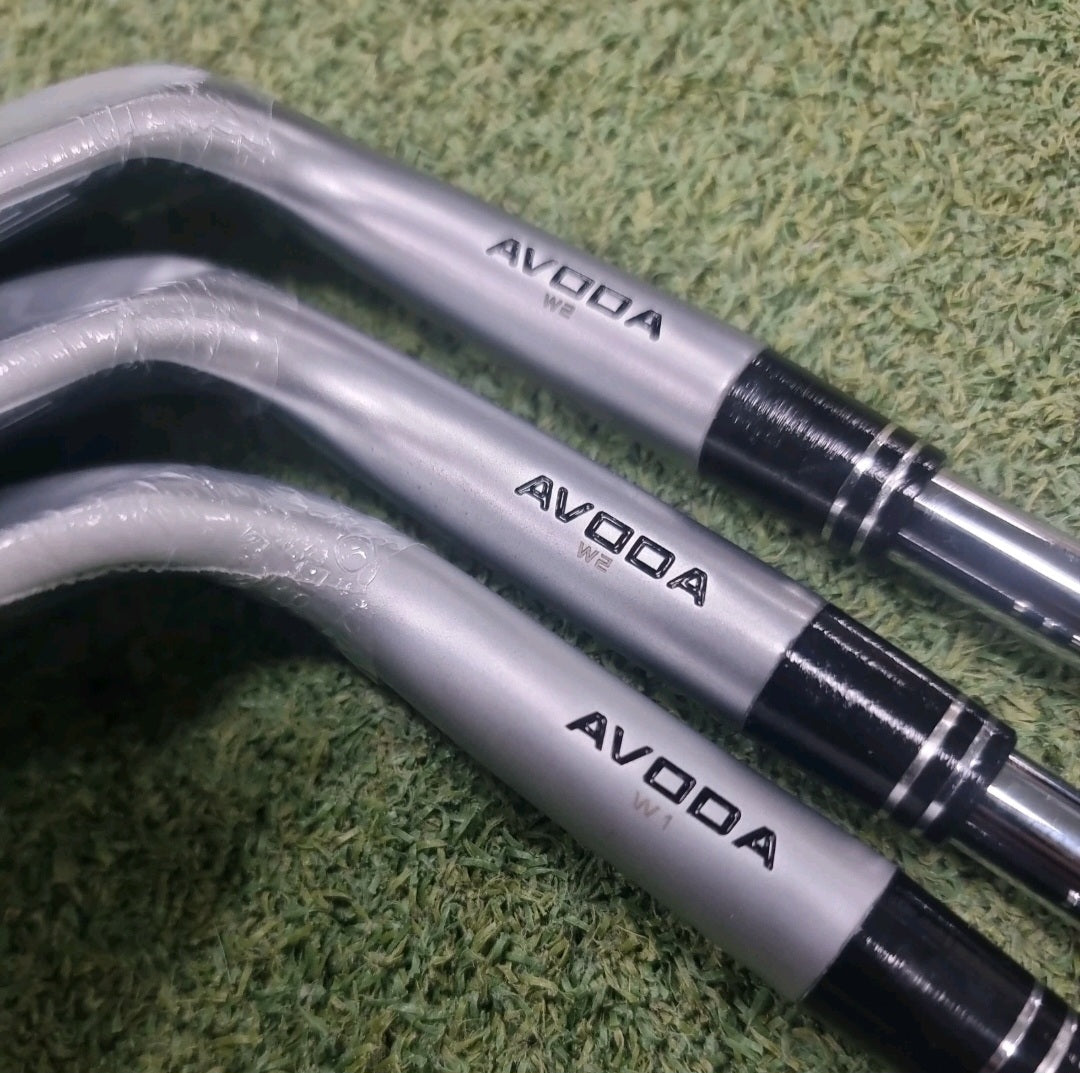 Avoda W2/W2/W1 Wedges - GW SW LW - KBS Tour Lite Stiff - Combo Length +0.5”