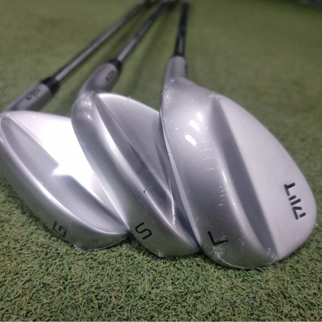 Avoda W2/W2/W1 Wedges - GW SW LW - KBS Tour Lite Stiff - Combo Length +0.5”