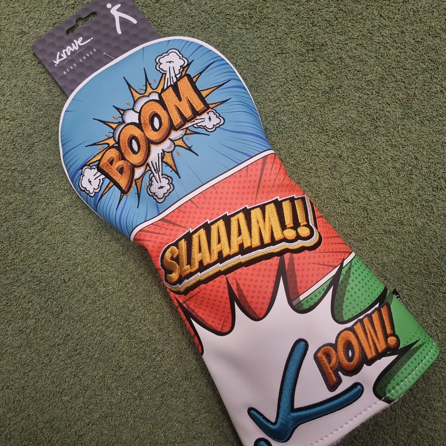 KRAVE Classic Comic Book Headcover Driver