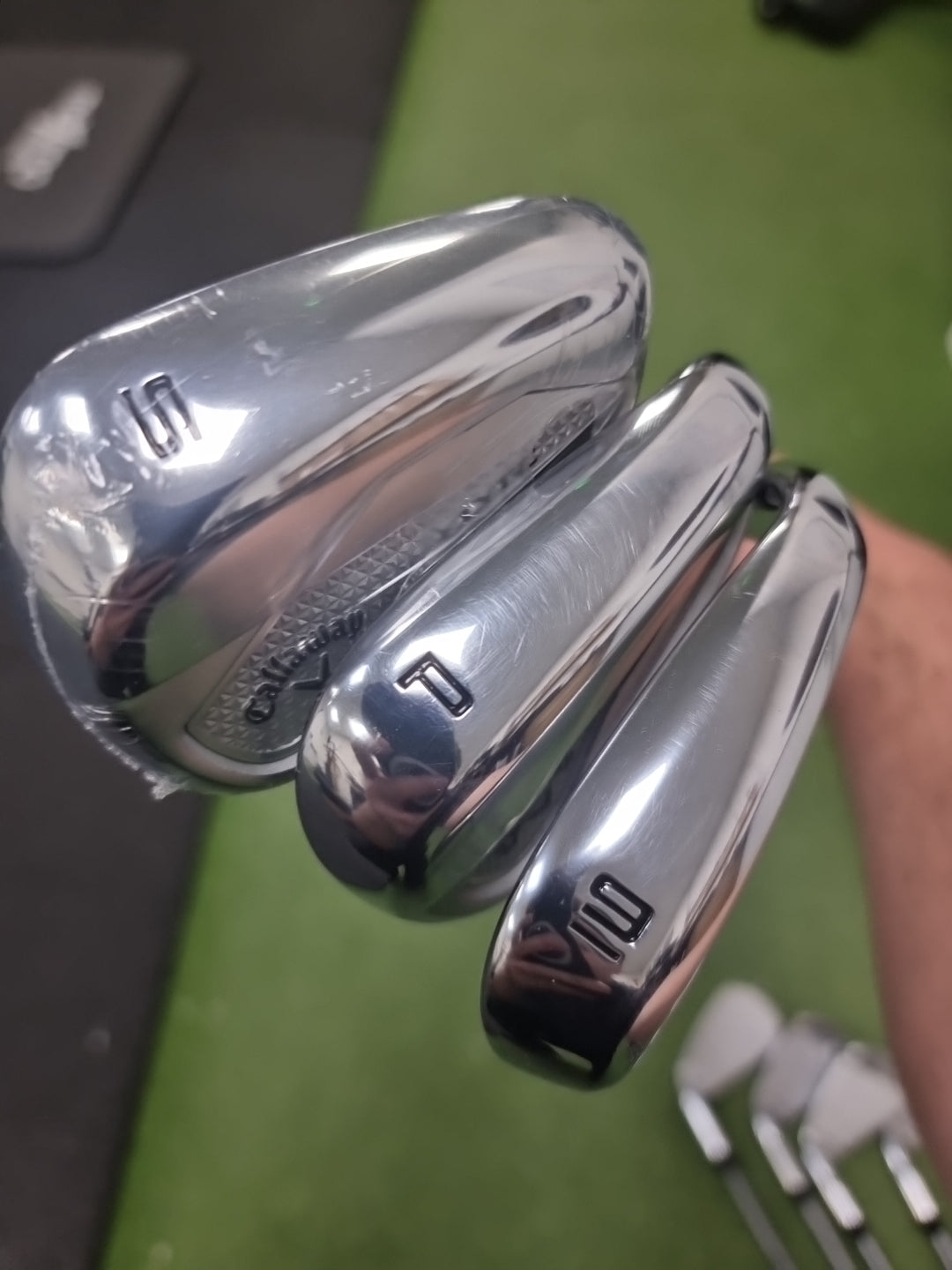 Callaway Elyte Irons 5-PW+SW Stiff Graphite *Used*