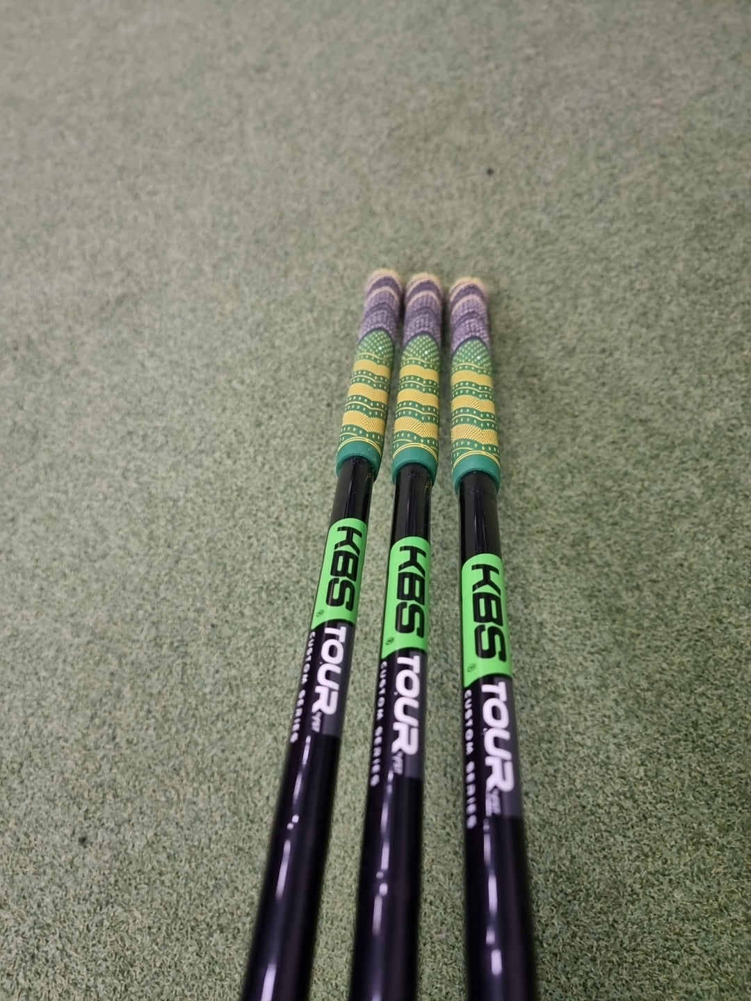 PXG 0311 3x Forged Black Wedges 52⁰ 56⁰ 60⁰ + KBS Custom Series Green Label