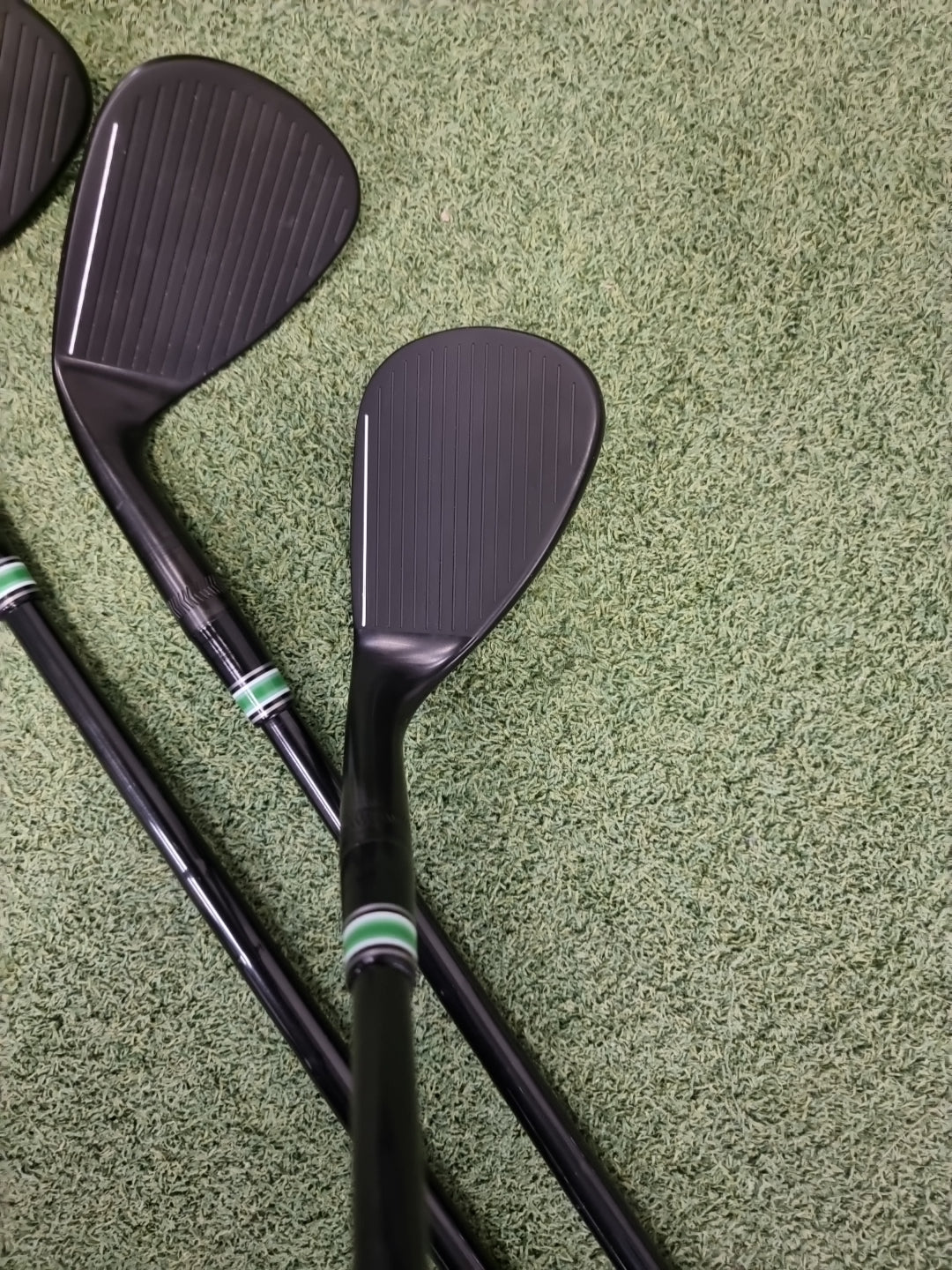 PXG 0311 3x Forged Black Wedges 50⁰ 54⁰ 58⁰ + KBS Custom Series Green Label