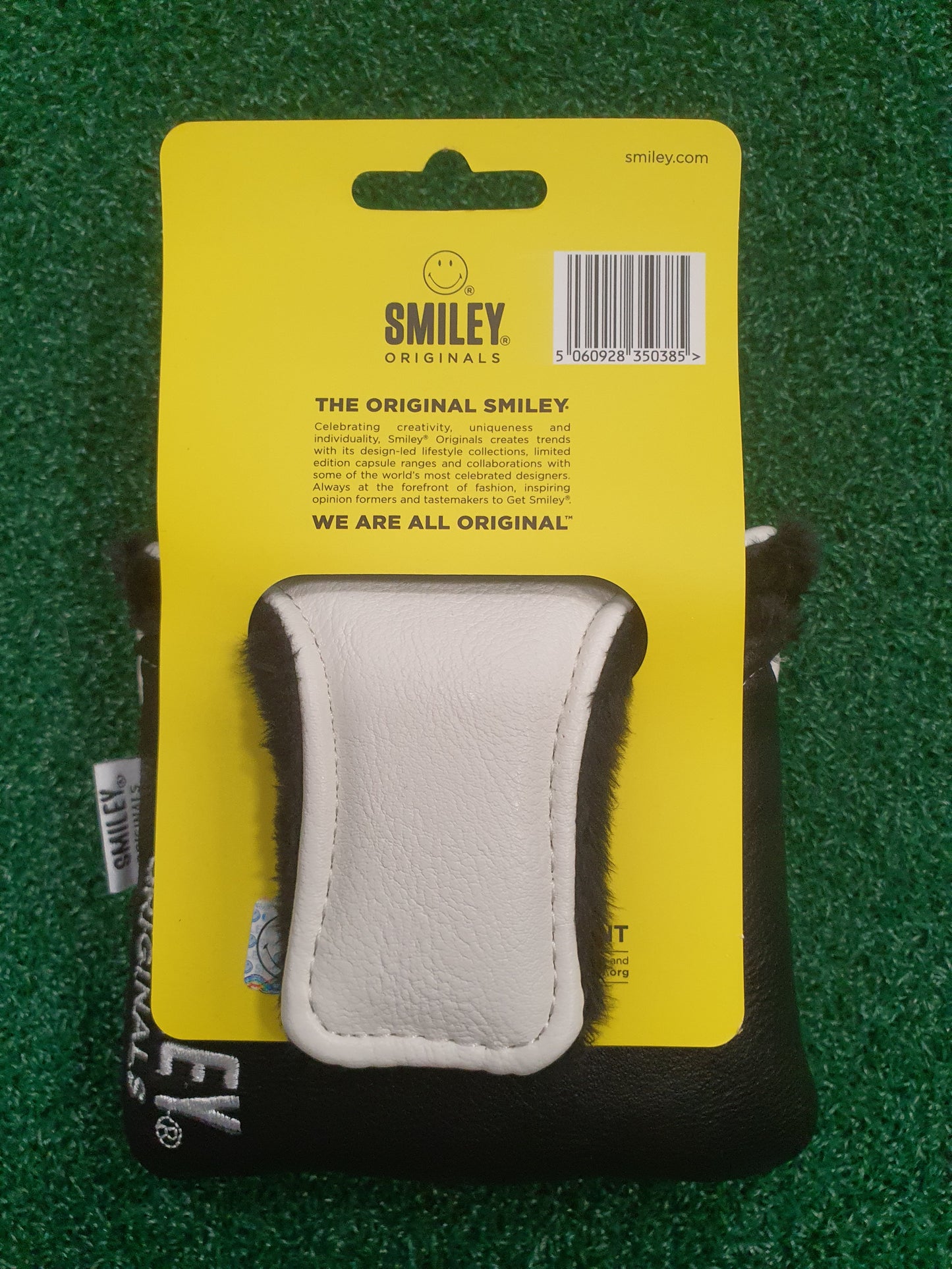 Smiley Originals Golf Mallet Putter Headcover
