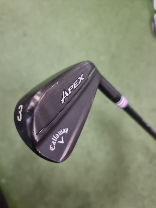 Callaway Apex Ti Fusion 3 Iron + Axiom 105 Stiff *Used*