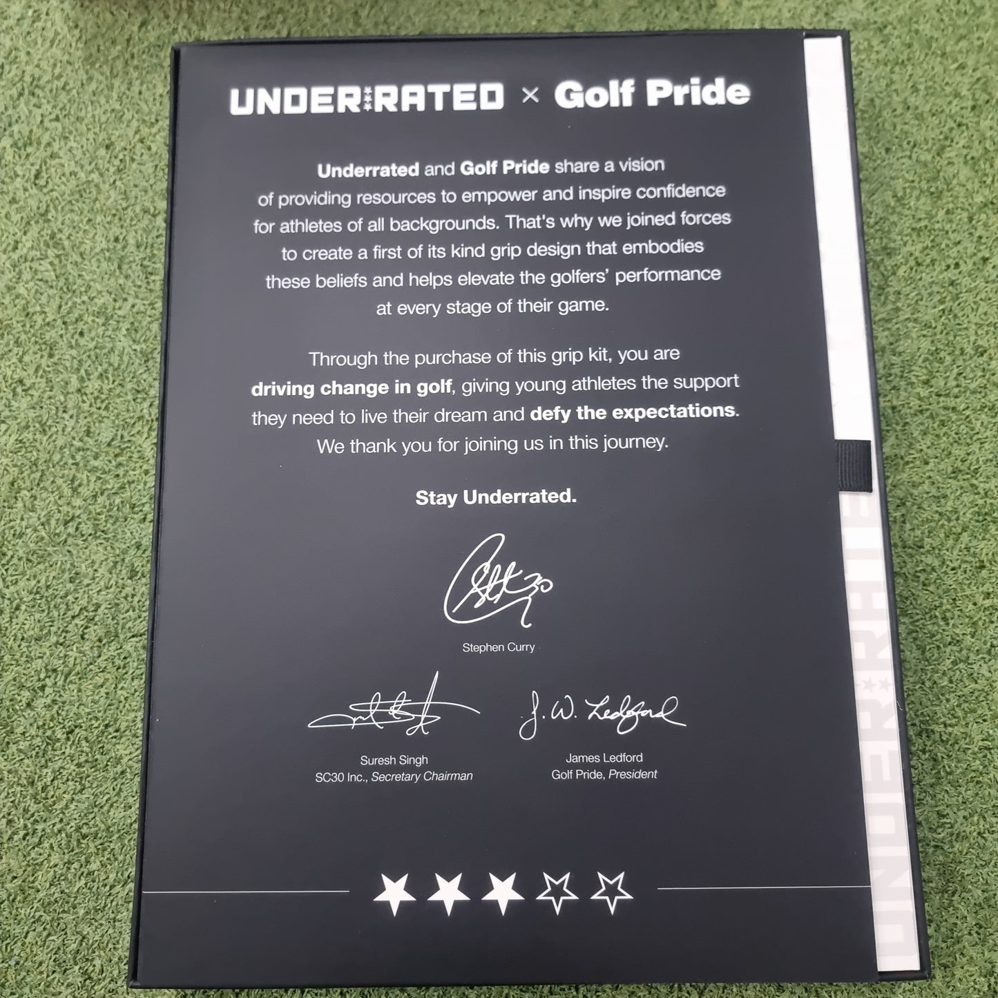 Golf Pride MCC Plus 4 [x14] Limited Edition Stephen Curry Grip Kit