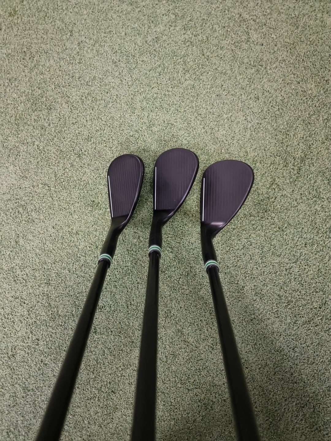 PXG 0311 3x Forged Black Wedges 50⁰ 54⁰ 58⁰ + KBS Custom Series Green Label