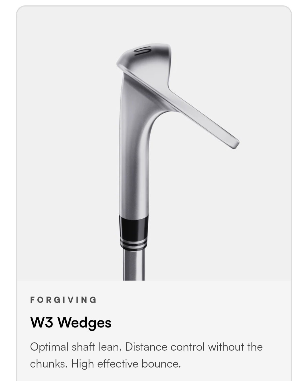 Avoda W3 Wedges - GW SW LW - KBS Tour Lite Stiff - Traditional Length +0.5”