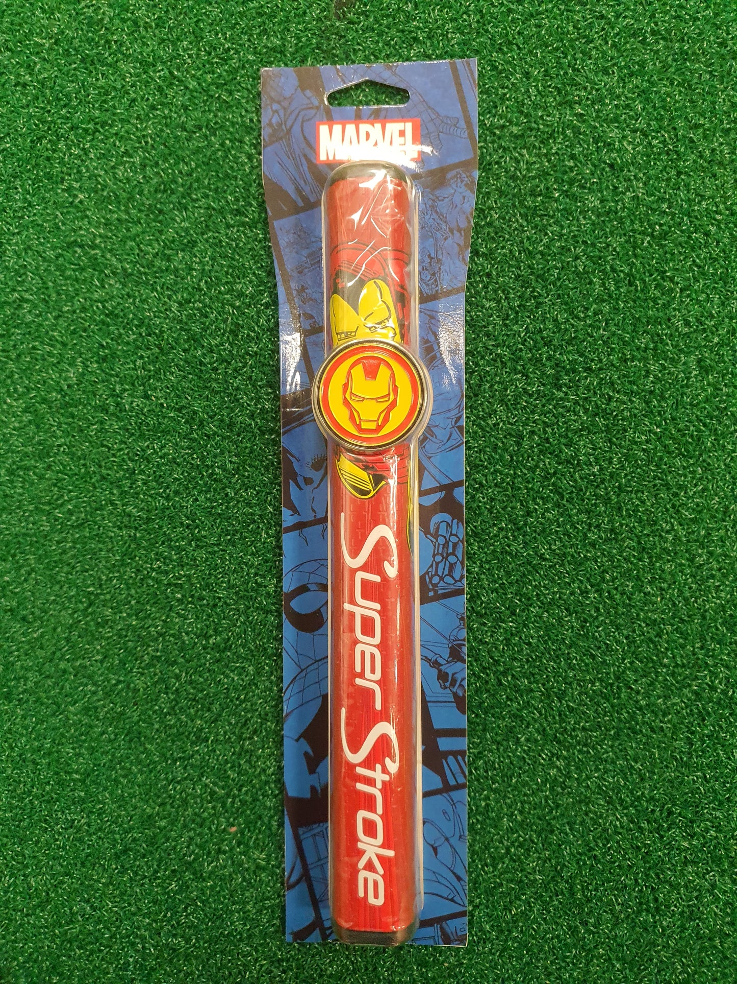 Super Stroke 2.0 Putter Grip + Ball Marker MARVEL SPECIAL EDITION